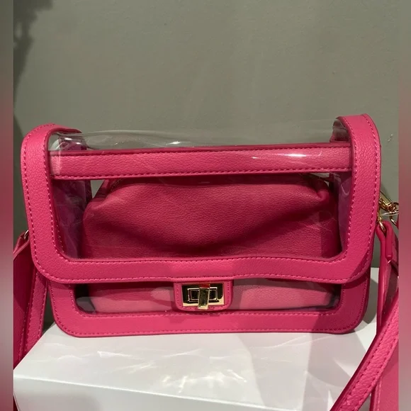 Mail + Lili Jessie Vegan Leather Stadium Crossbody bag - Picture 13 of 15